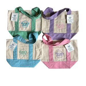 Trader Joe Set of four  Spring 2026 Mini Totes
